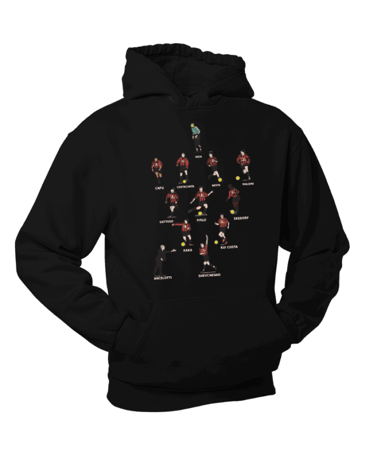 Alternative view of Milan Efsane Kadrol Hoodie | Sweatshirt | Kapüşonlu