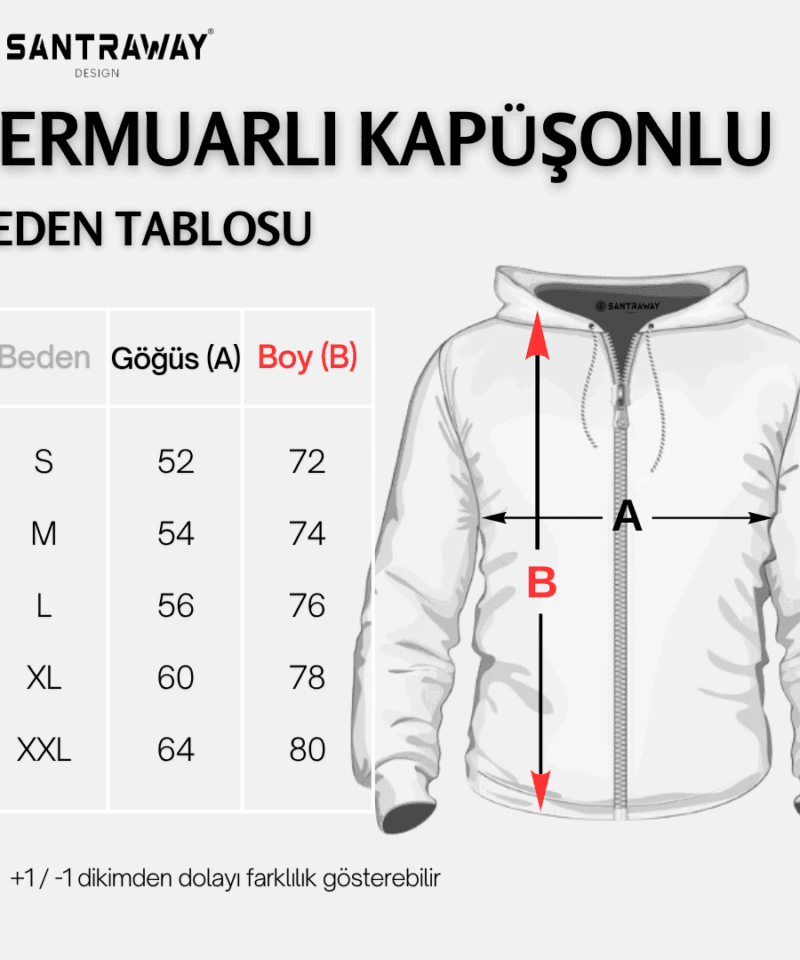 Gop Yeni Seri Sırt Fermuarlı Kapüşonlu Sweatshirt 5 FERMUARLI