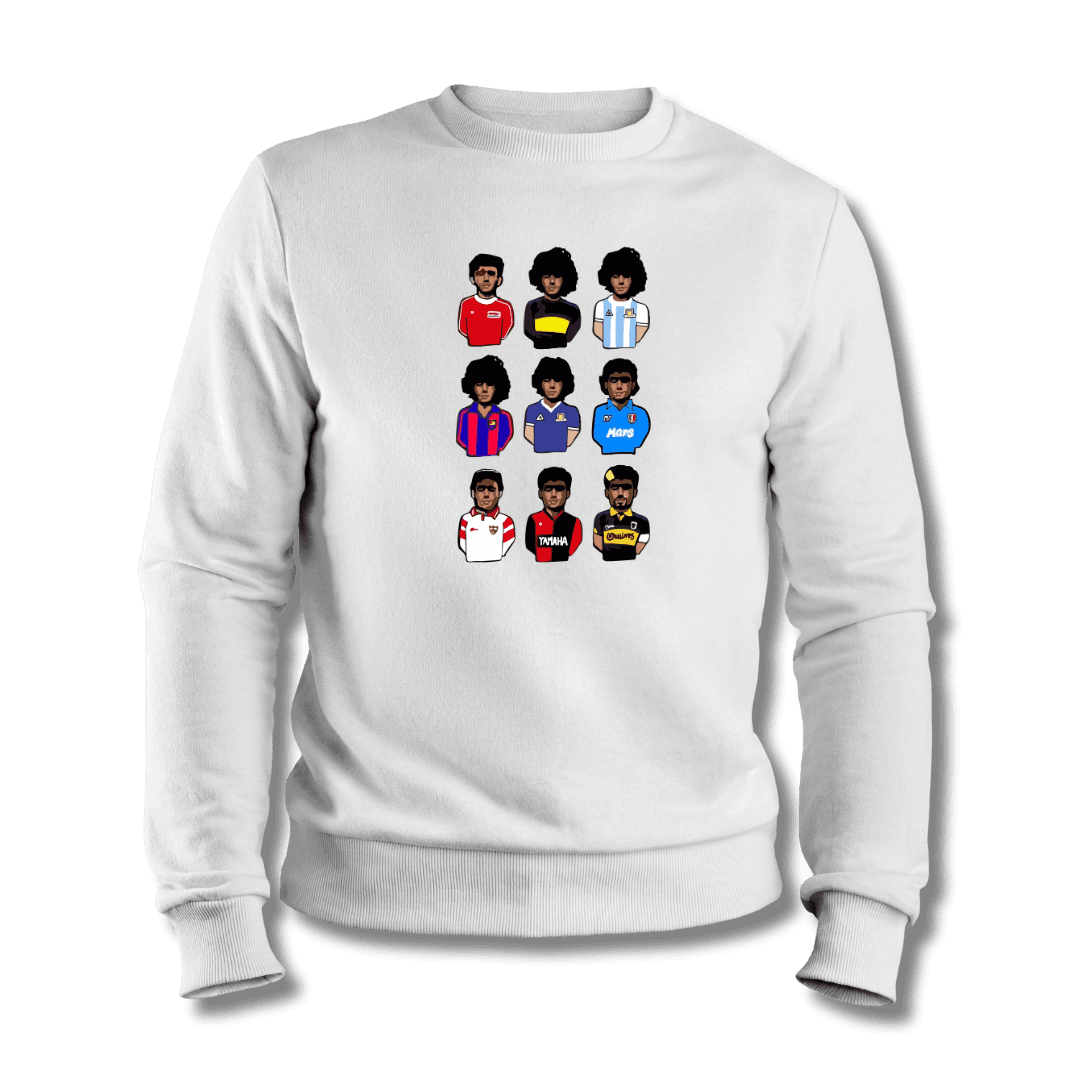 Maradona History Sweatshirt 1 Maradona History Sweatshirt