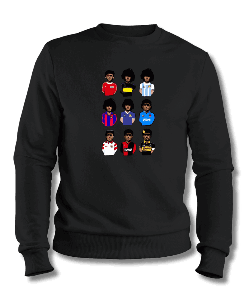 Alternative view of Maradona History Sweatshirt