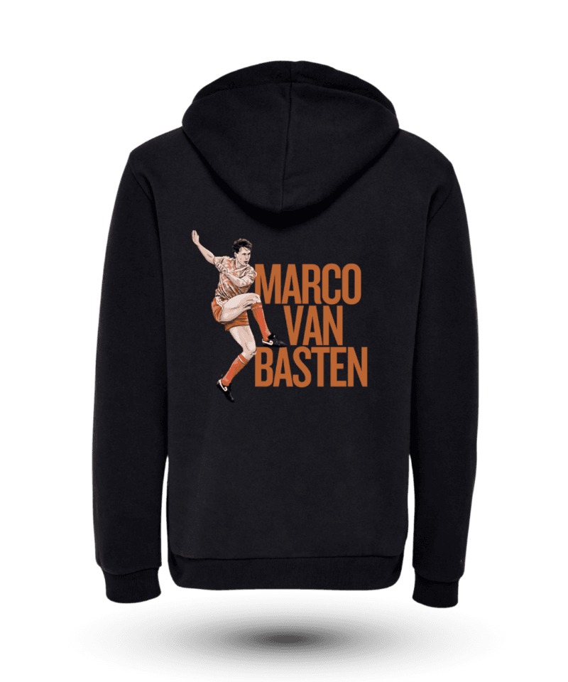 Marco van Basten Sırt Fermuarlı Kapüşonlu Sweatshirt