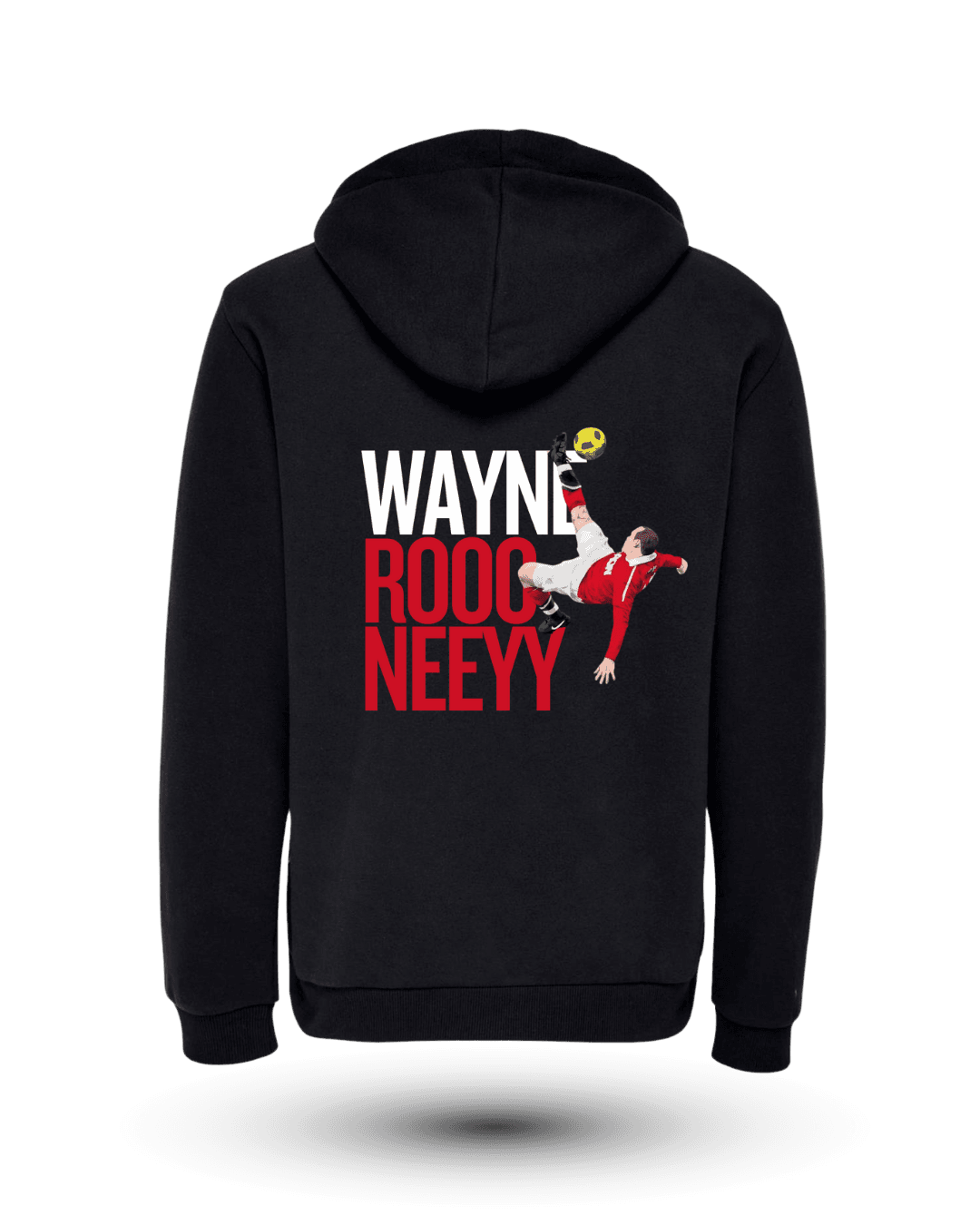 Wayne Rooney Sırt Fermuarlı Kapüşonlu Sweatshirt 1 Wayne Rooney Sırt Fermuarlı Kapüşonlu Sweatshirt