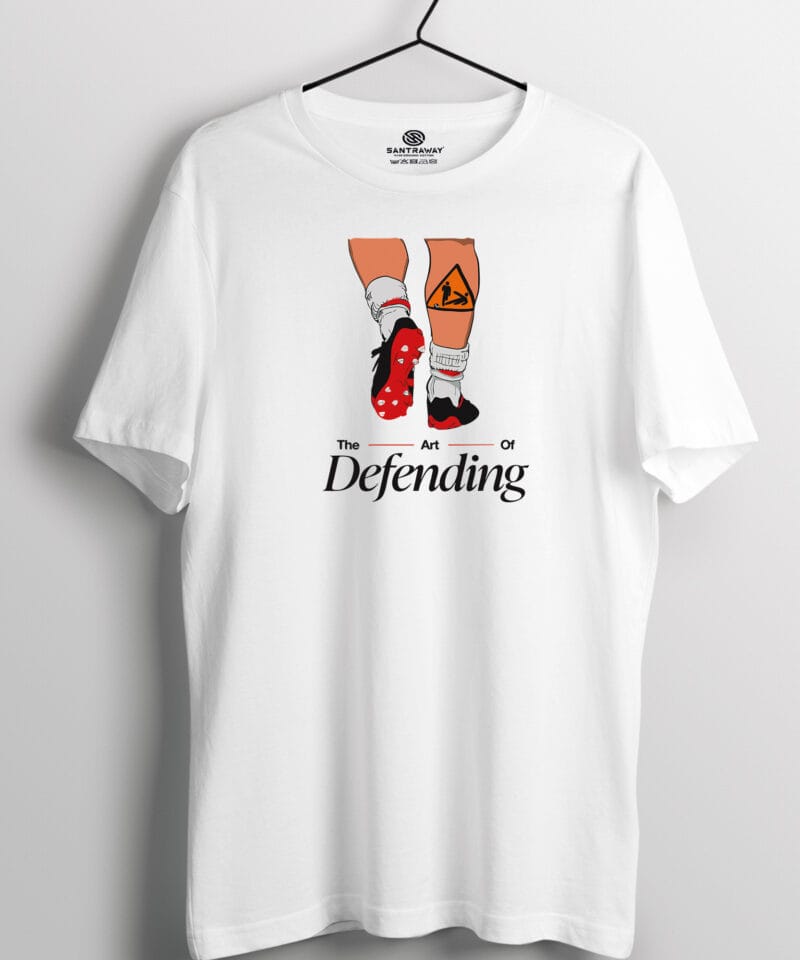 Art Of Defending Tshirt 4 defending beyaz