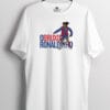Ronaldinho Büyücü Legend Tshirt 7 ronaldinho beyaz