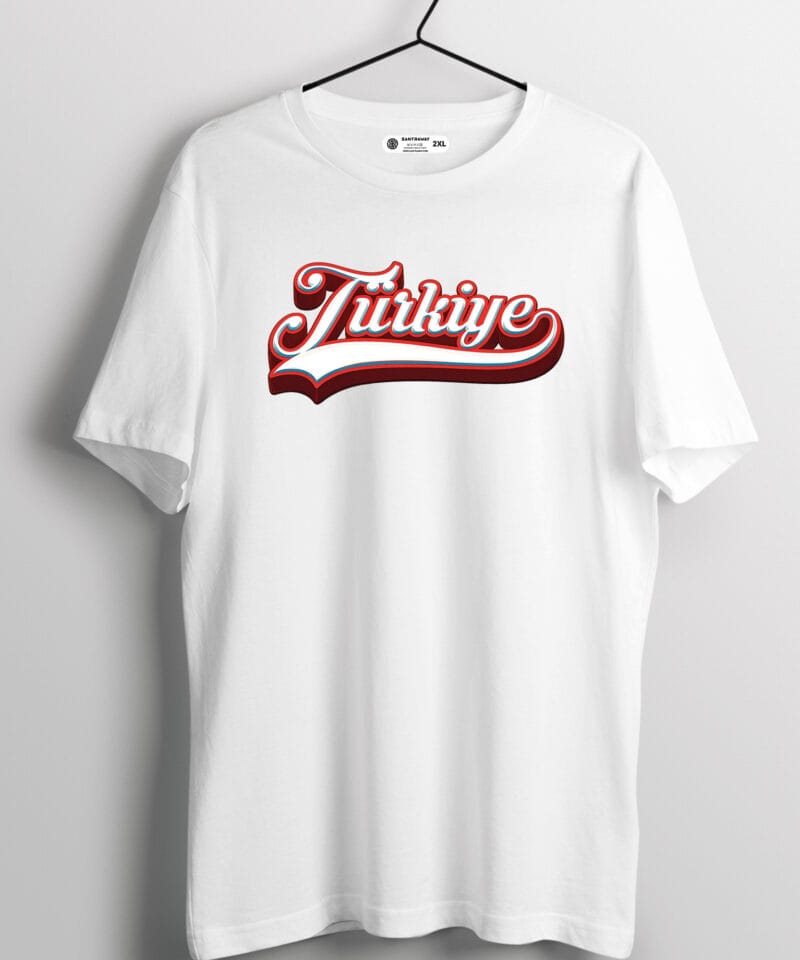 Türkiye Milli Takım Font Tshirt