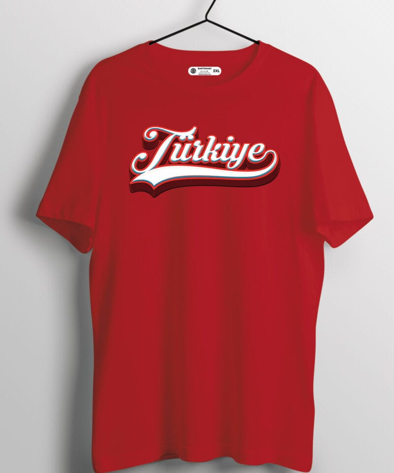 Türkiye Milli Takım Font Tshirt 7 Türkiye Milli Takım Font Tshirt - Görsel 3