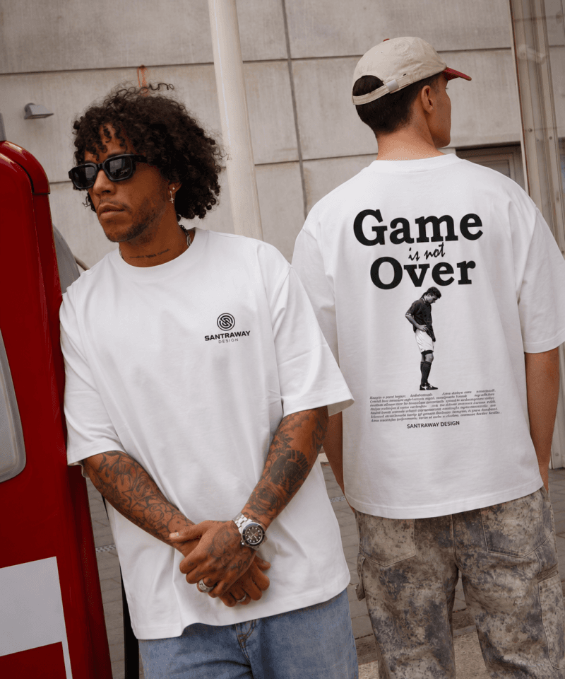Game Over Baggio Oversize Tshirt