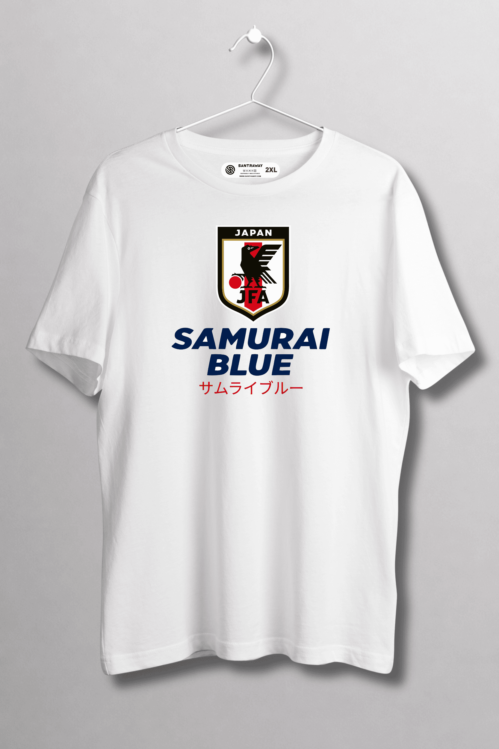 Japonya Samurai Blue T-shirt Tshirt 1 Japonya Samurai Blue T-shirt Tshirt