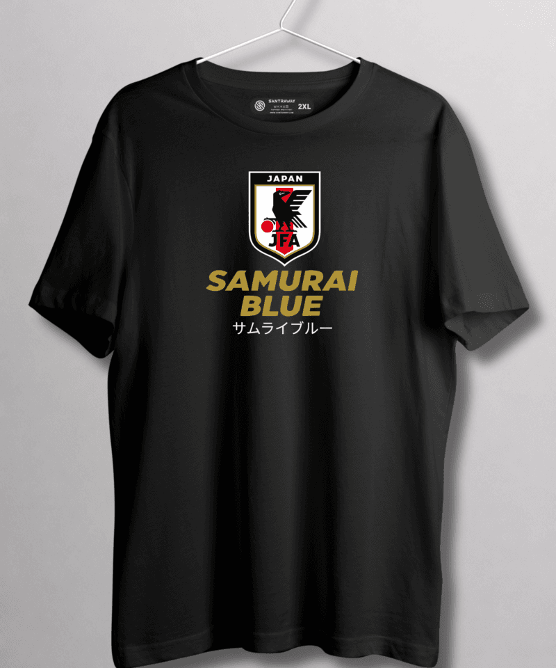 Japonya Samurai Blue T-shirt Tshirt 6 JAPONYA SIYAH