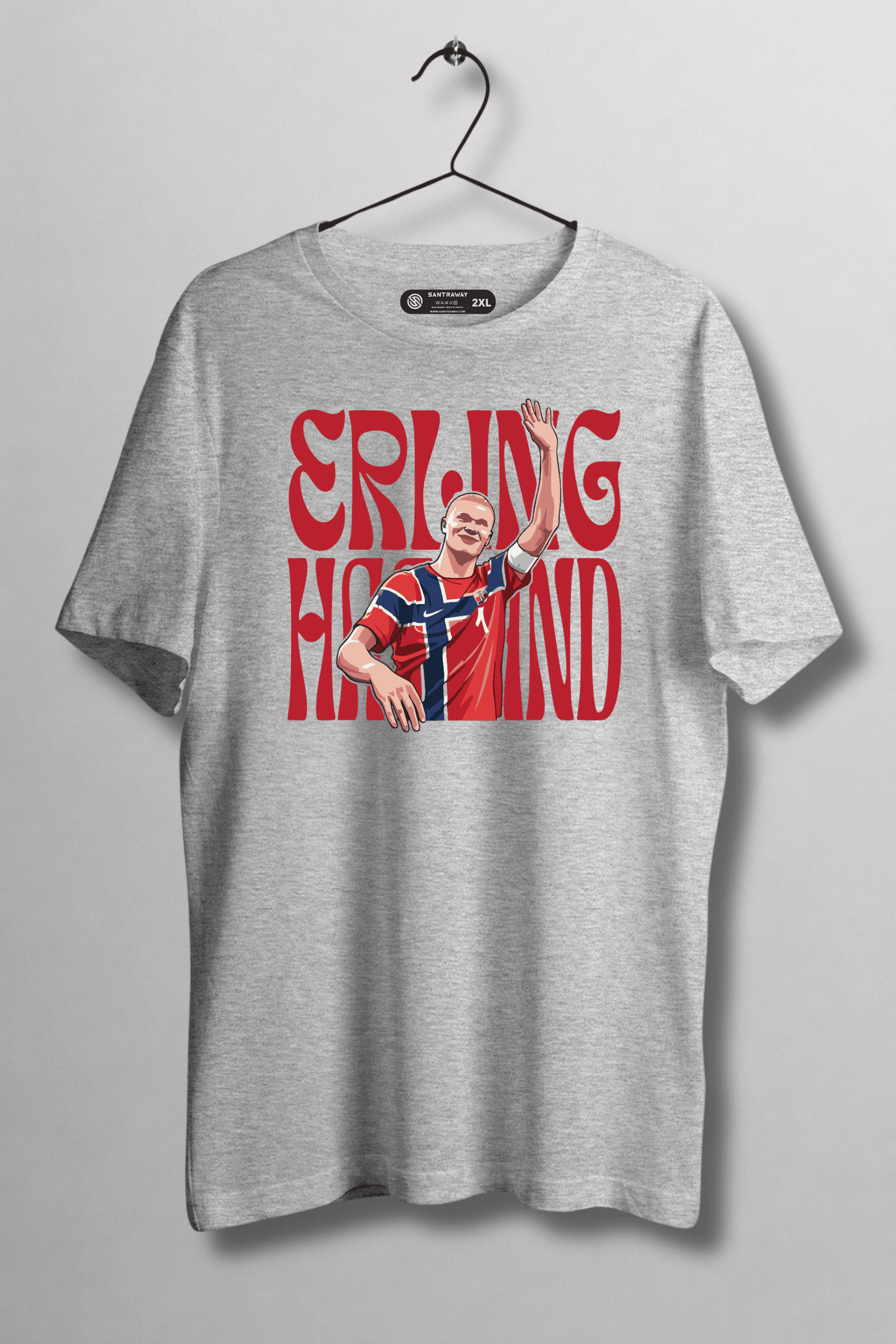 Erling Haaland Norveç Tshirt 4 Erling Haaland Norveç Tshirt - Görsel 4