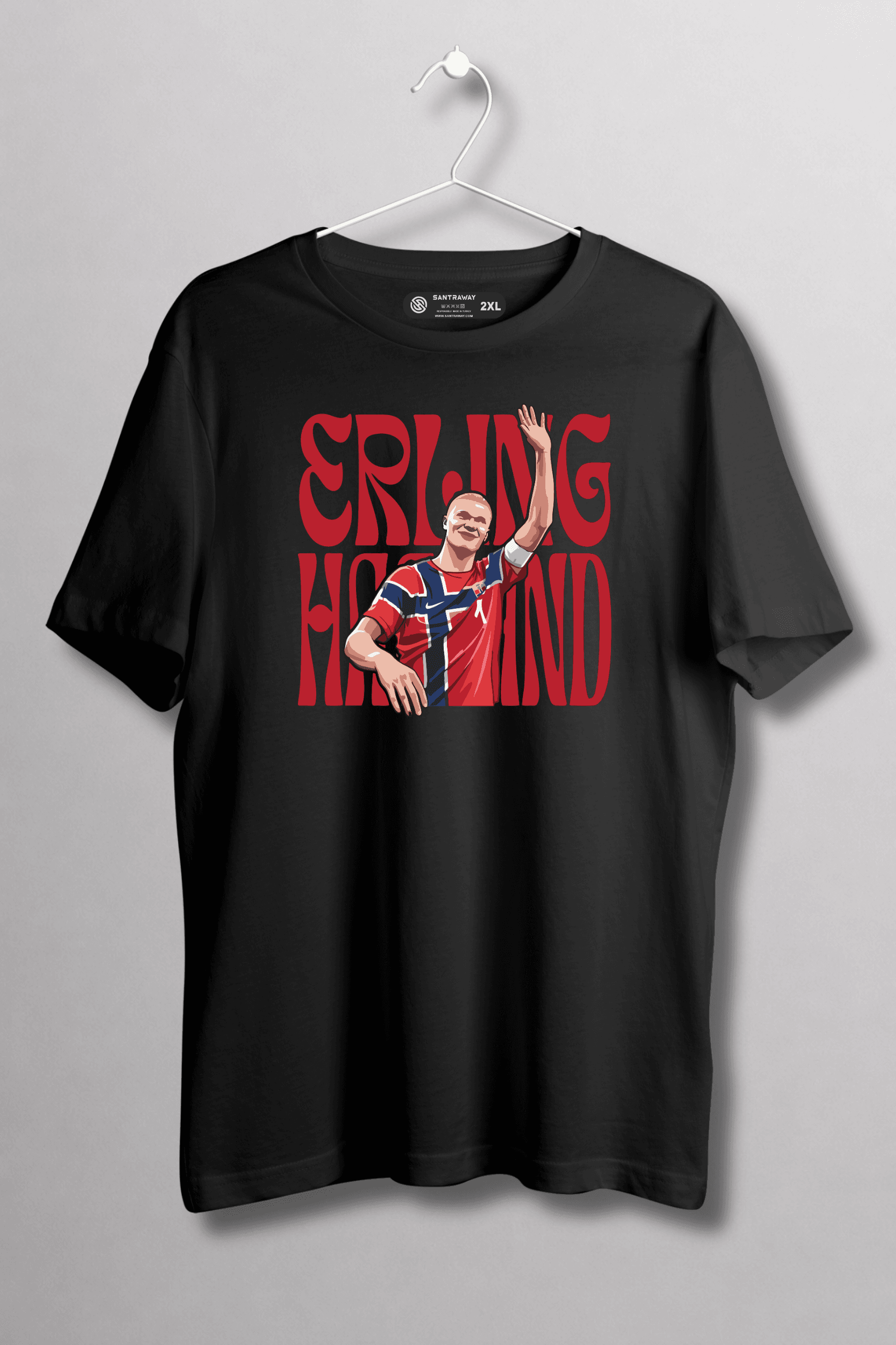 Erling Haaland Norveç Tshirt 3 Erling Haaland Norveç Tshirt - Görsel 3