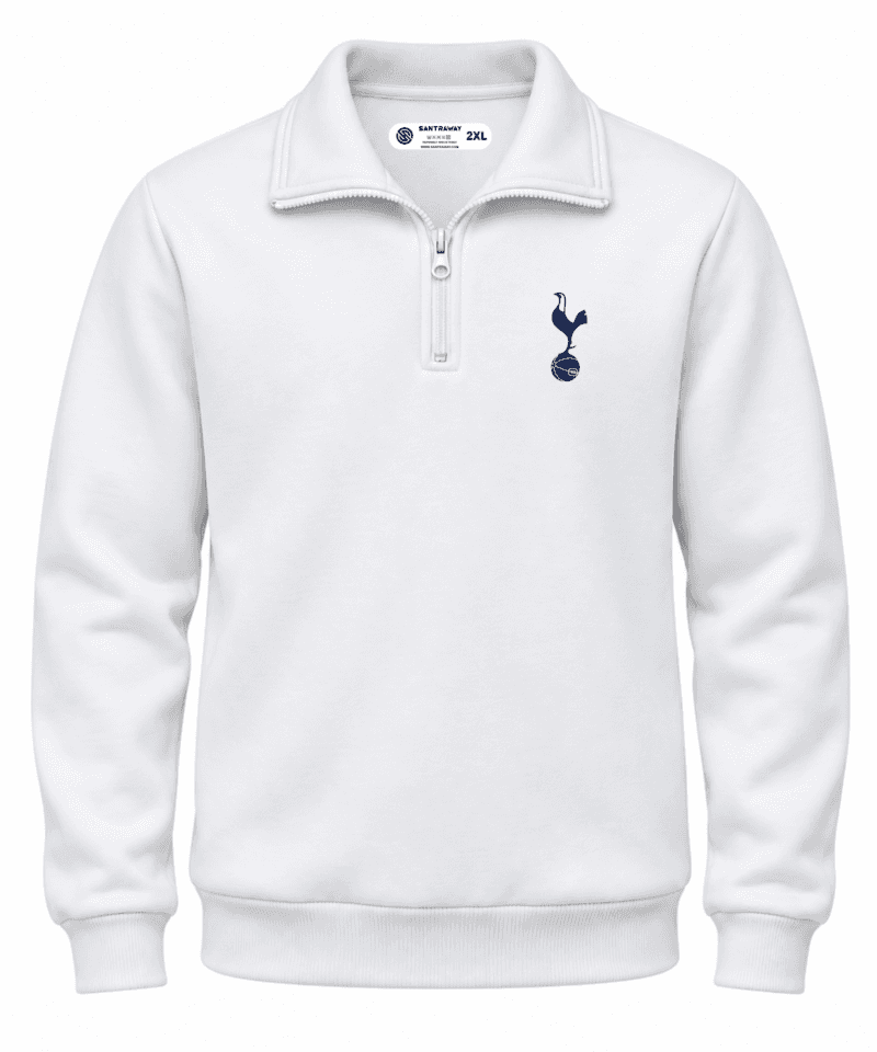 Tottenham Coys Yarım Fermuarlı Sweatshirt