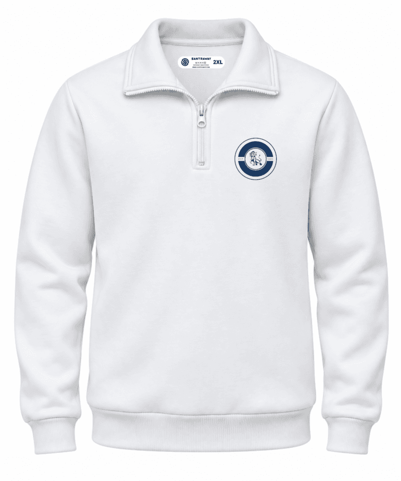Millwall Yarım Fermuarlı Sweatshirt