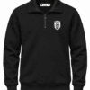 Paok Yarim Fermuar Siyah On