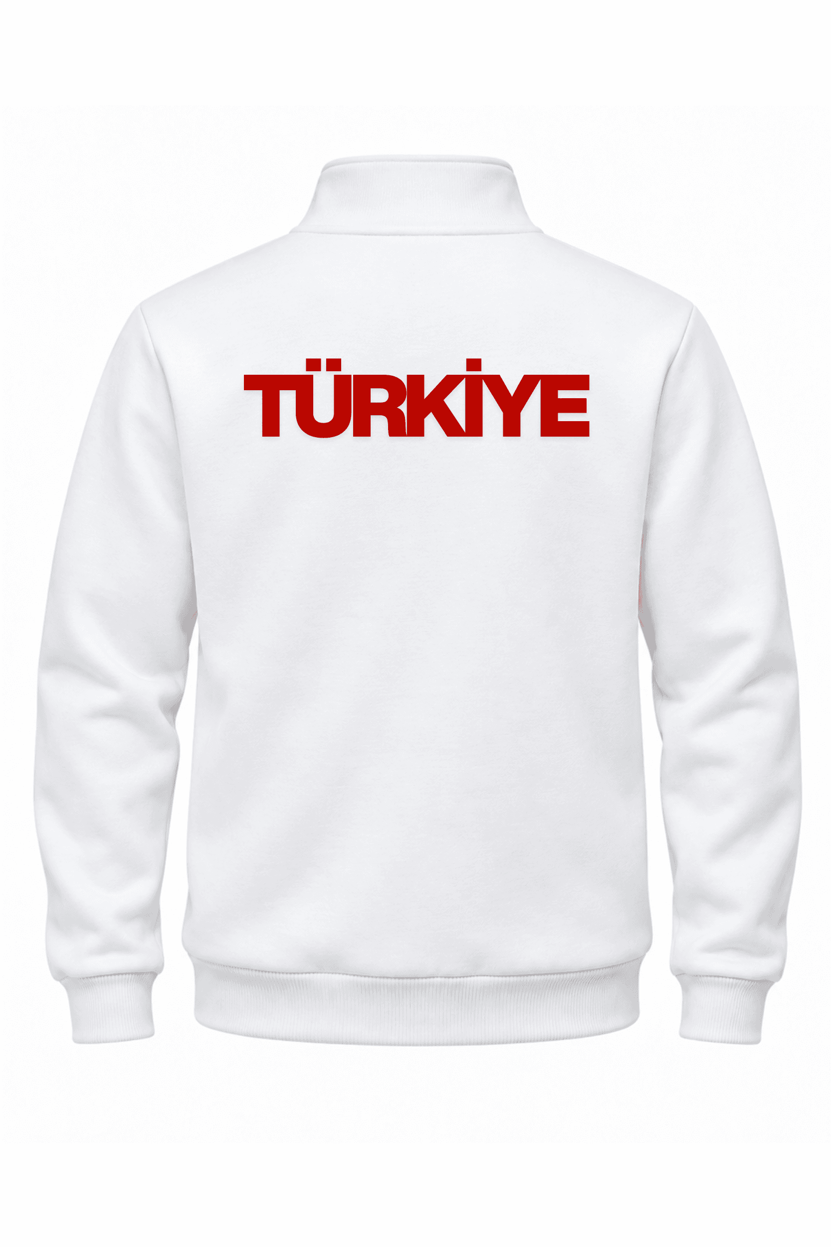 Türkiye Yarım Fermuarlı Sweatshirt 3 Türkiye Yarım Fermuarlı Sweatshirt - Görsel 3