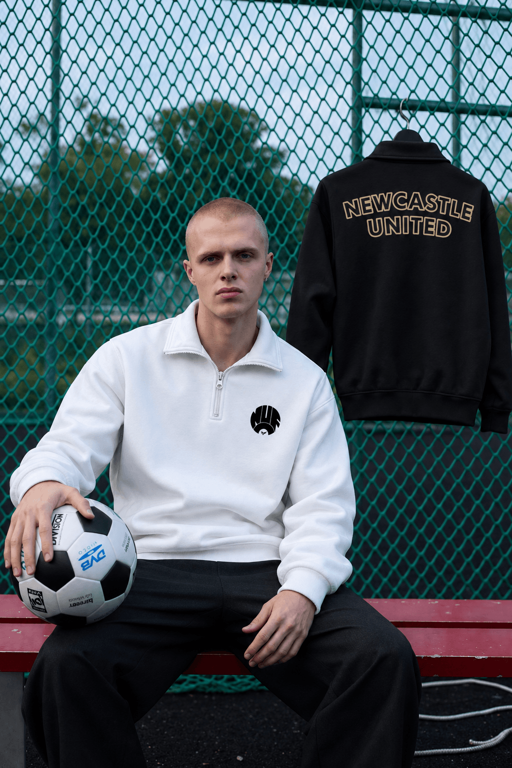 Newcastle Yarım Fermuarlı Sweatshirt 2 Newcastle Yarım Fermuarlı Sweatshirt - Görsel 2