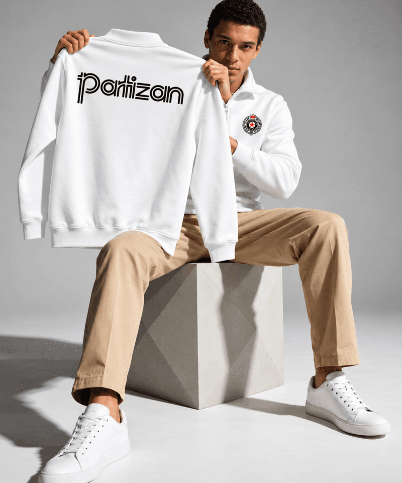 Alternative view of Partizan Yarım Fermuarlı Sweatshirt