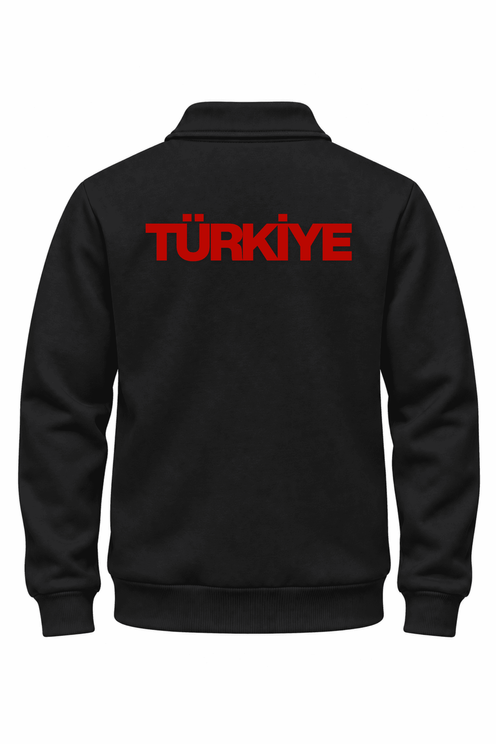 Türkiye Yarım Fermuarlı Sweatshirt 4 Türkiye Yarım Fermuarlı Sweatshirt - Görsel 4