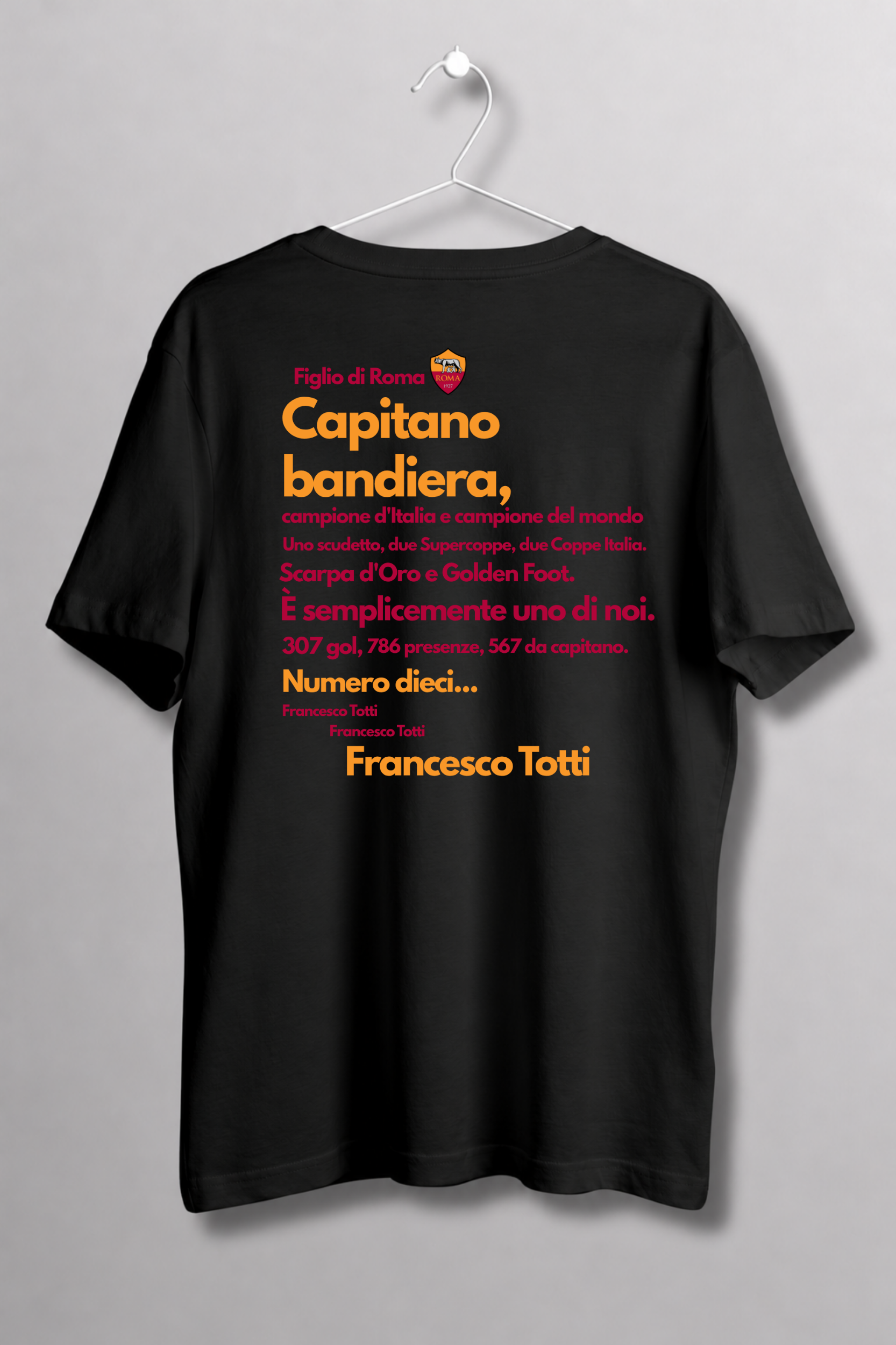 Totti ' nin Vedası Tshirt 5 Totti ' nin Vedası Tshirt - Görsel 5